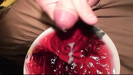 Jell-oh! Cum Eating When Desserts Fail