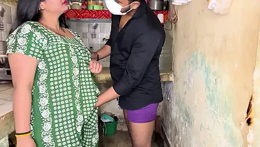 Hot Devar Bhabhi Kitchen Encounter Full Night Passion