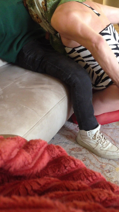 Powerful moment from "I caught my stepson jerking off and he asked me to help him so I did"
