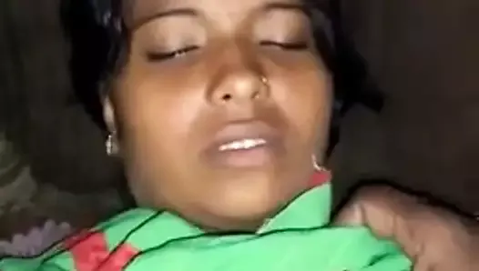 Fucking our Desi maid at home