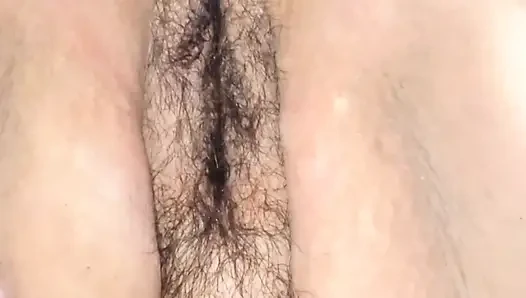 Momen terbaik dari vagina istri saya yang gemuk dan berbulu