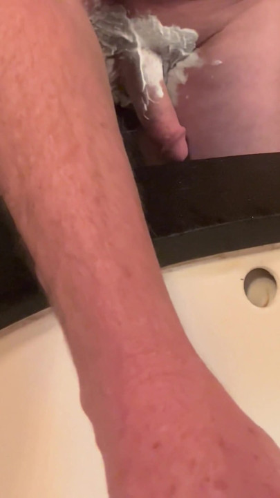 Shavin' bikin aku sange berat