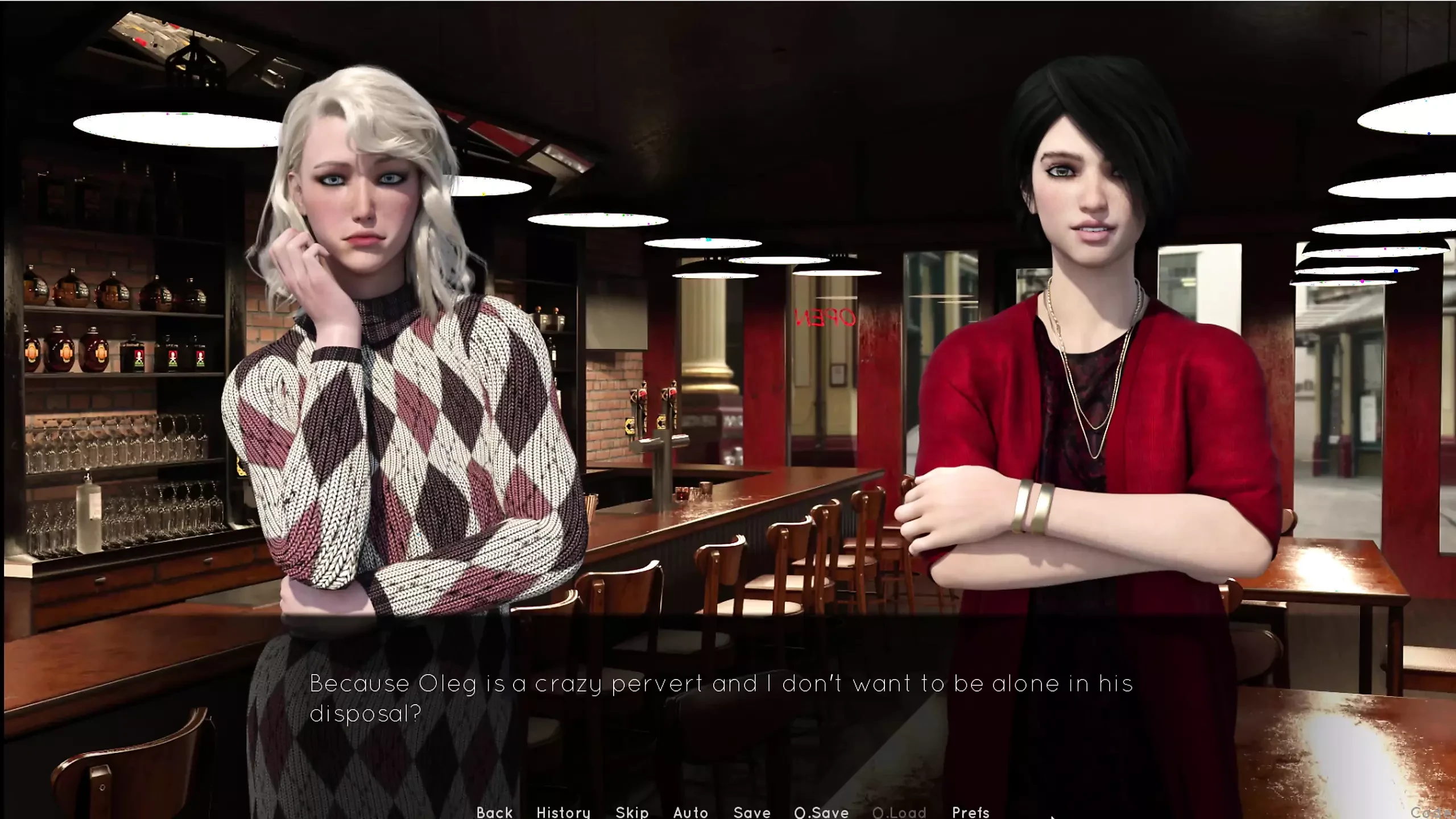 Shattered 6 - blake dan liam pergi minum-minum