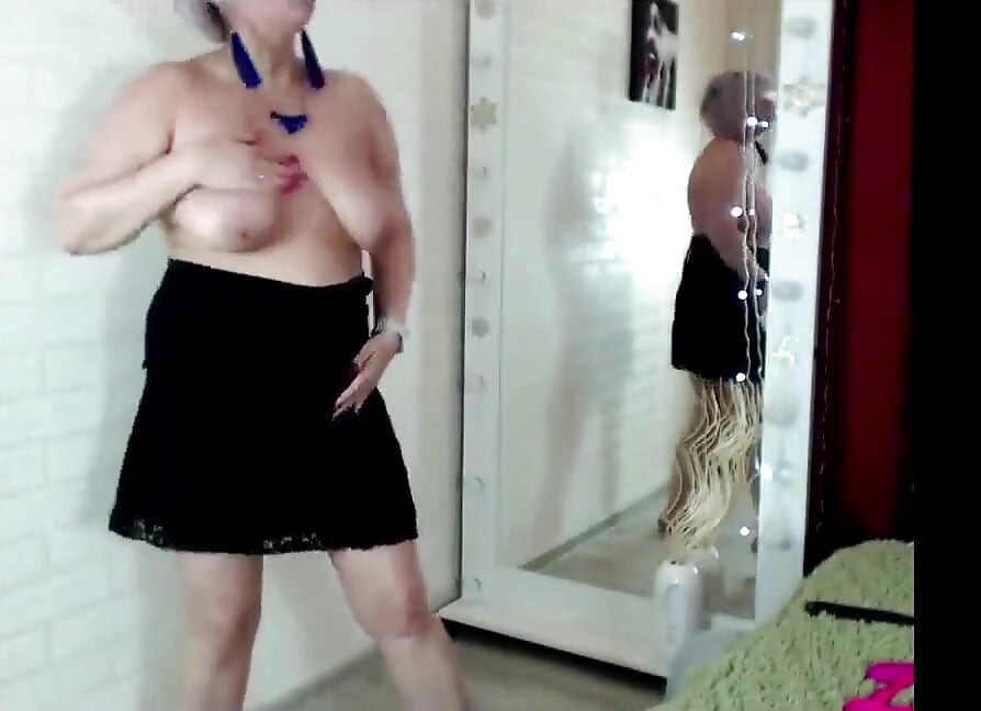 Cool Long Dirty Dancing of My Mature Slut Wife. 50 Years Old, and She Jumps Like a Young Girl!