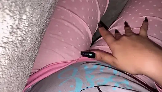 Multiple orgasms under the Sheet