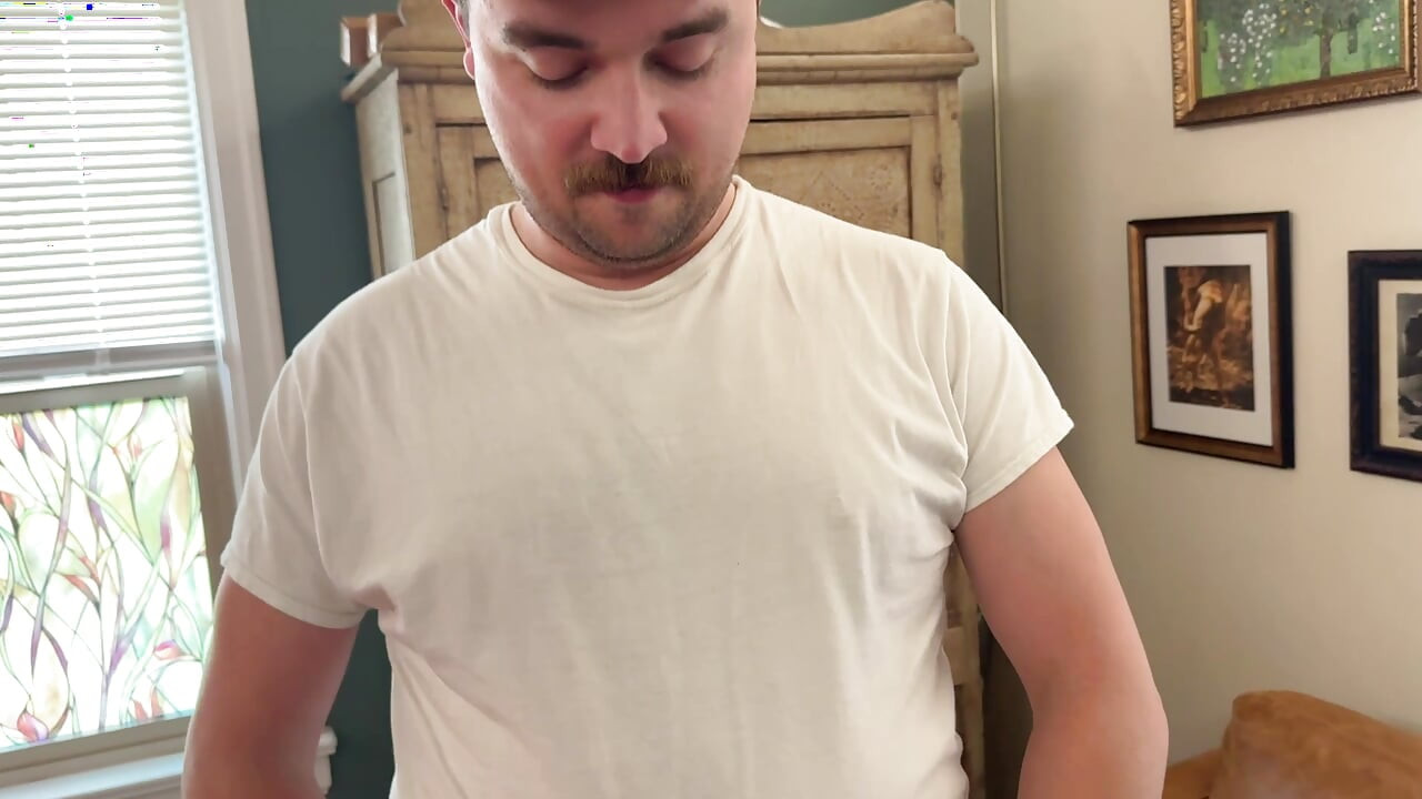 Musky Blue Collar Blowjob - uncut working man