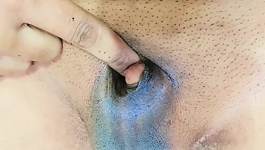 Limp cumshot and creapie by small impotent sissy cock
