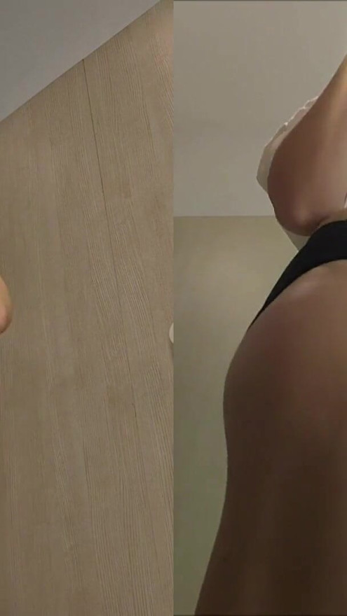 Big Tits in the Changing Room - Watch Me Try On Sexy See-Through Outfits | Clip 2