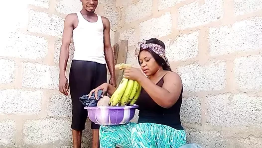 Beautiful Plantain Seller..