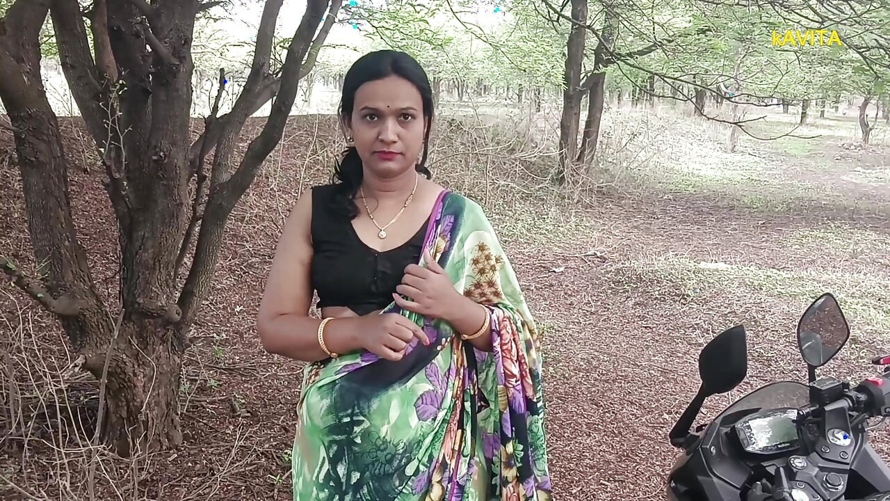 Kavita Bhabhi Fuck in jungle with Tatya in doggy style ass licking blowjob and dirty cum in mouth