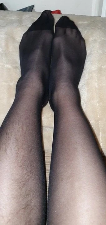 stockings and plug