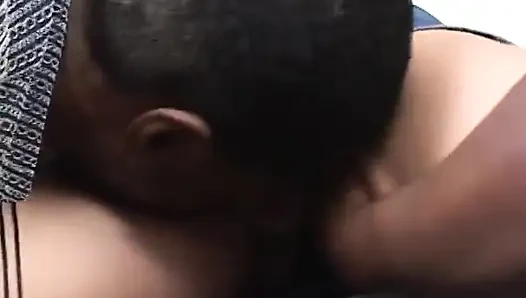 Her white ass loves getting dped by black cocks