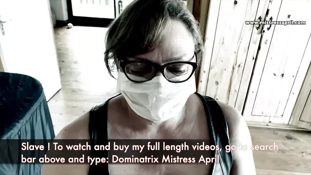 Dominatrix Mistress April - Cock punishment squeeze