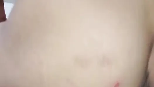 Mother-in-law and her stepdaughter, both brunettes, in a single compilation video