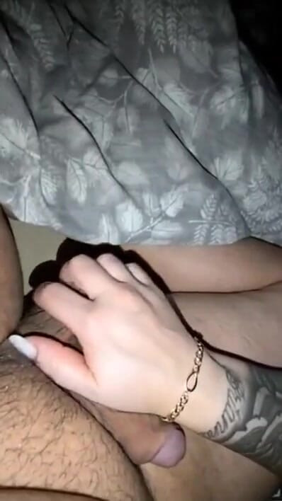 NEWLY MARRIED STEP MOM FIRST NIGHT HANDJOB STEP SON BIG DICK | Clip 1