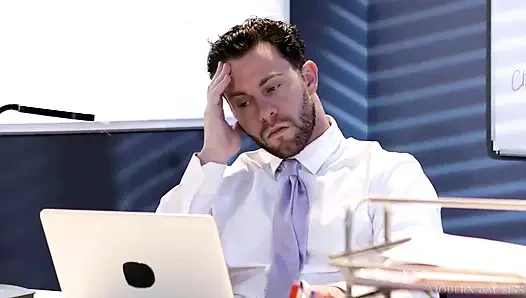Modern-day sins - das freche zimmermädchen Kenna James verführt den chef zu einem intensiven analfick im büro!
