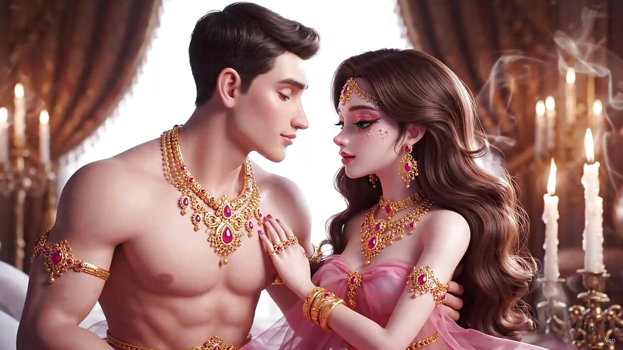 Desi Par Ki Full Night Lidenskap - Gull Smykker Mein Sexy Bhabhi Aur Muskuløs Ektemann Ka Hot Soverom Romantikk