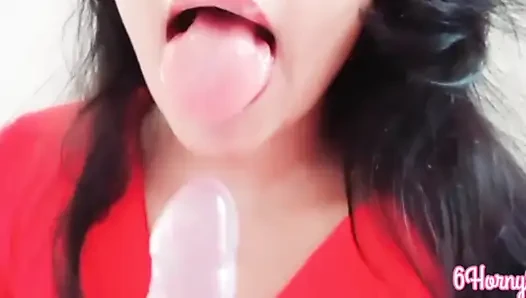 Busty pornstar gets filled by giant white cock...