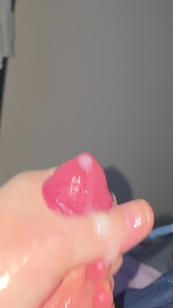 흑인 대물 자지와 섹스하는 운 좋은 남자 정액 슬로모