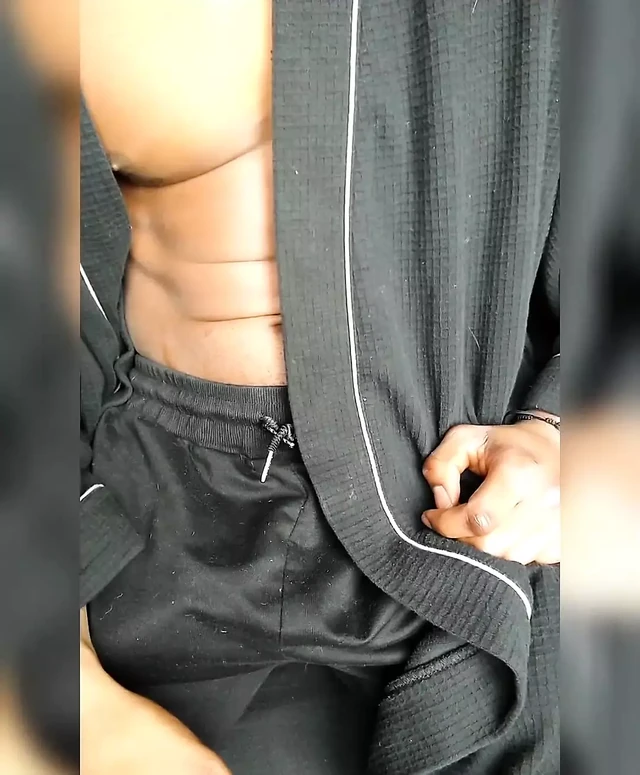 Up Close Jerking This Big Black Cock for You While Degrading You and Talking Dirty. I've Been Seeing You Watching Me