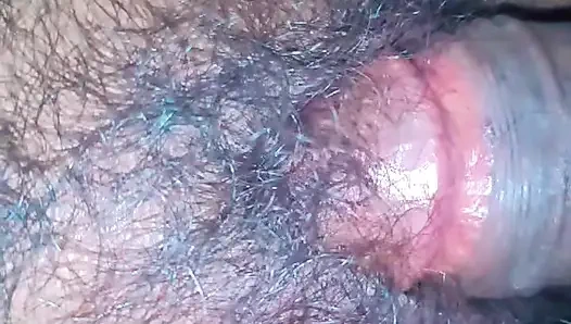 Pussy rubbing on cock