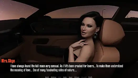 Işıklar loş: seksi orta yaşlı seksi kadın ile gün batımını izliyor bölüm 8