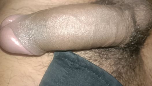 After fucking my sister all night, I shook my long cock