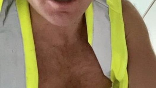 Construction worker fucks ông chủ slutty con gái pov