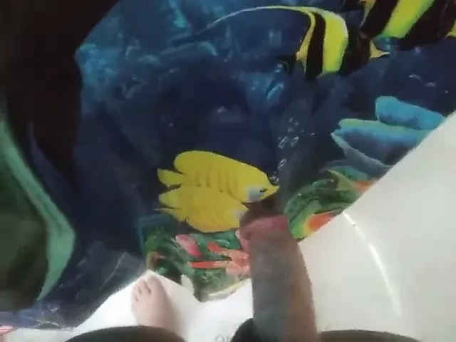 CUM in shower 2