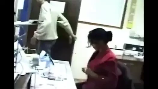 Indian Office Staff has Sex