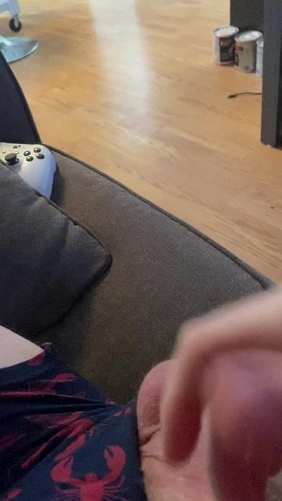 Me on the couch