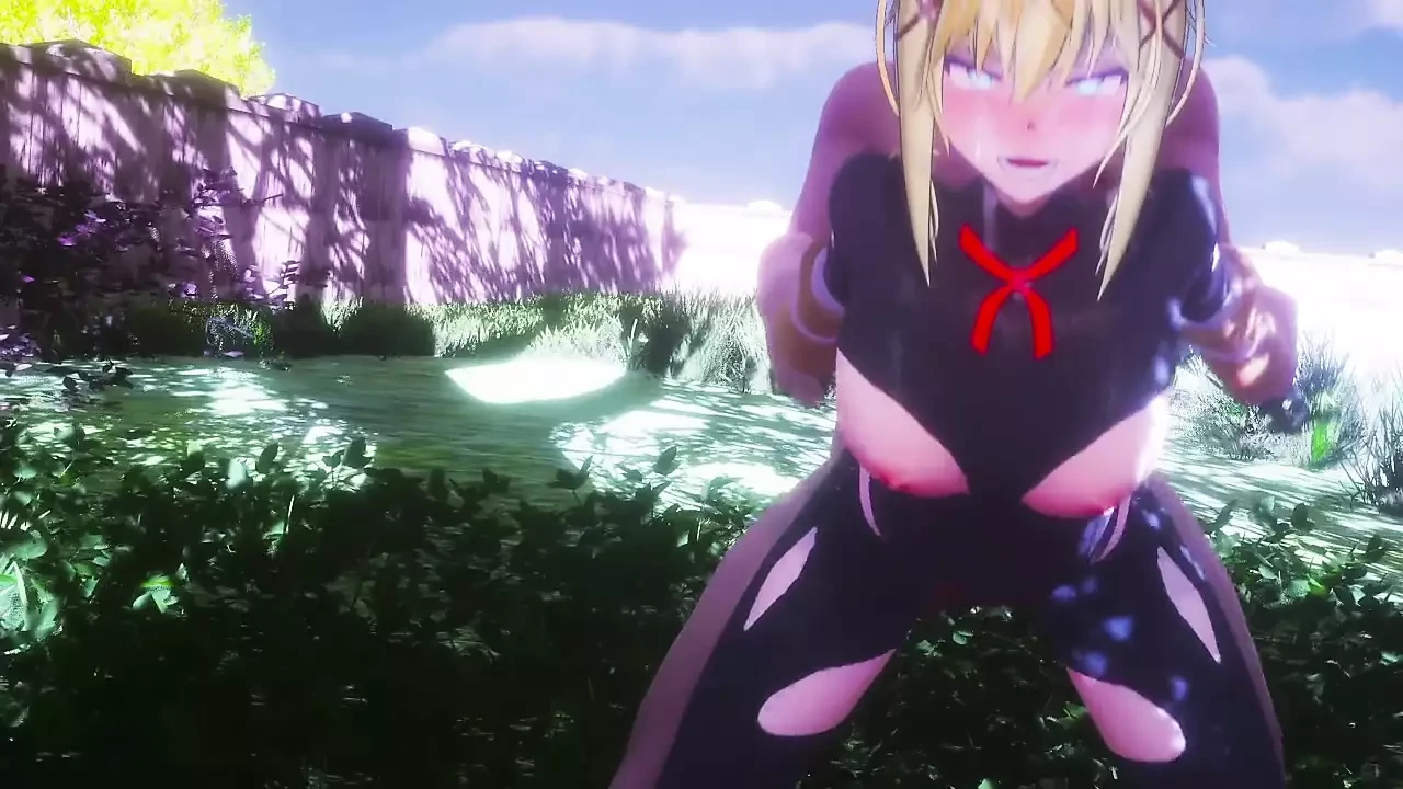 KonoSuba! Darkness disfruta del sexo al aire libre como un monstruo de la exposición