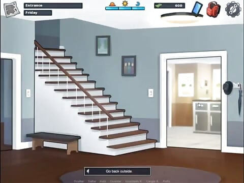 Summertime Saga Cap 15 - Trío con mi madrastra y su amiga en la cama