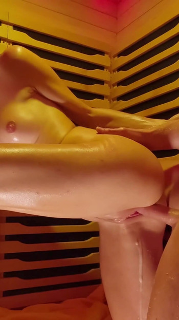 Memorable moment from "PUBLIC SAUNA!!! Stranger Let me Fuck SQUIRTING and MULTIPLE CREAMPIE"