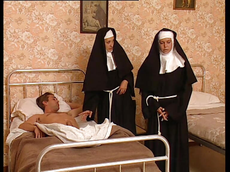 Naughty Nuns Suck Cock and Get Pounded Hard