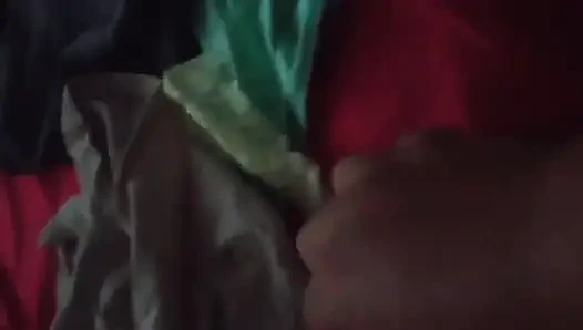 I Masturbate with My Wife's Used Thong and She Doesn't Notice