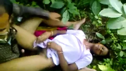 Outdoor sex in jangal