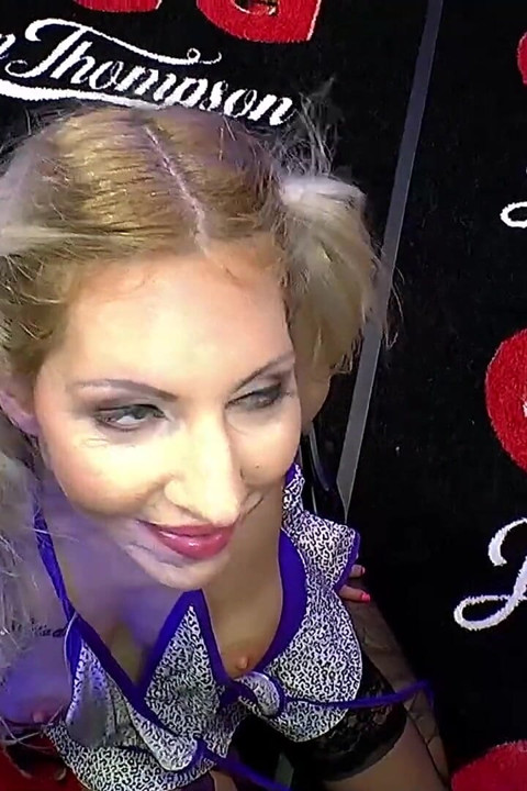 Blonde Ggg Slut Swallows Massive Loads - Intense Bukkake