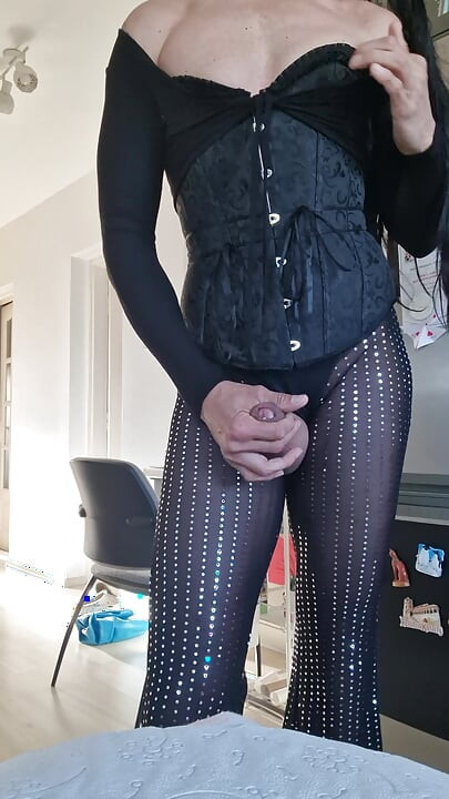Sissy zelfliefhebbende masturbatie