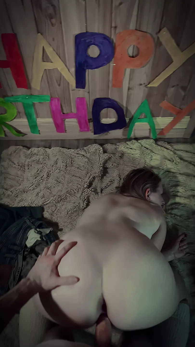 Fucked the birthday girl at the party near the guests