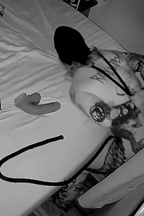 Darla the Dyke Bent Over Blindfolded and Fucked in the Ass Hard and Rough