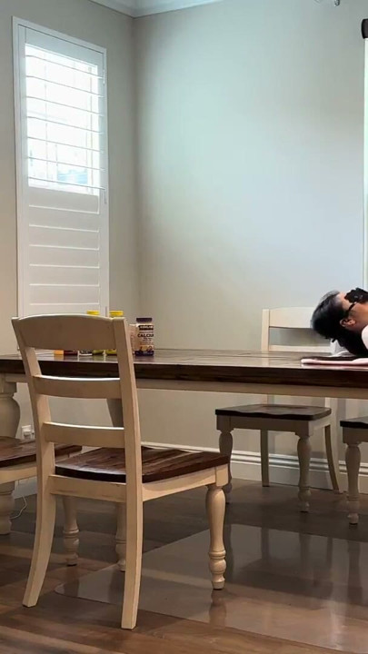 Cheating with friend's wife on my dining table when her husband's out of town | Clip 3