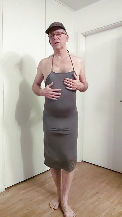 Sports shorts and evening dress