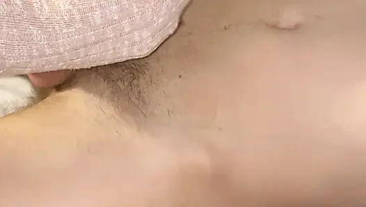 My stepbrother wanted me to cum him off with warm socks