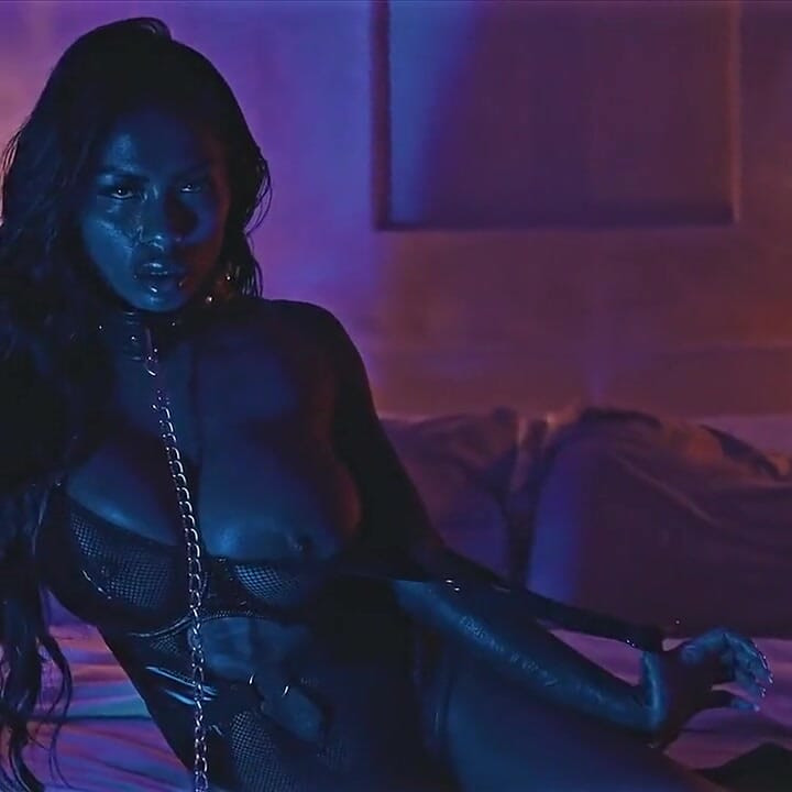 Sanktor - Submissive Tattooed Asian Slave MILF Stripdance