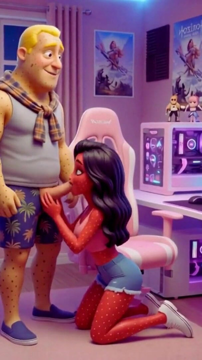 Hráčský pokoj pozdní noční romantika - AI Hentai ASMR | Klipy 1