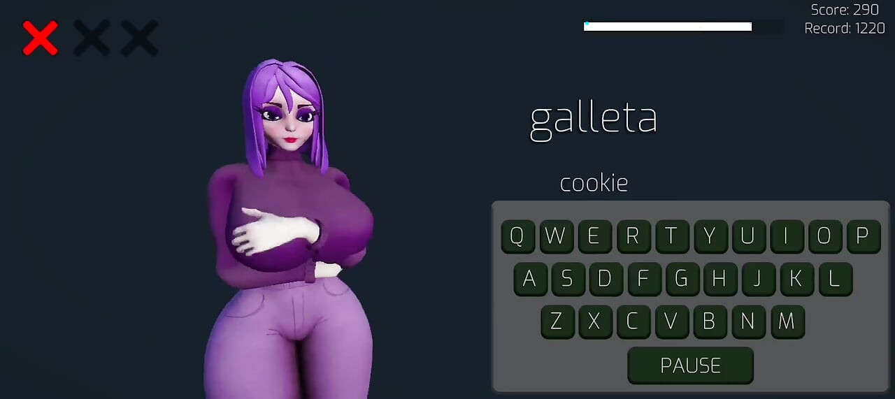 Sexy dívka s velkými prsy a velkým zadkem