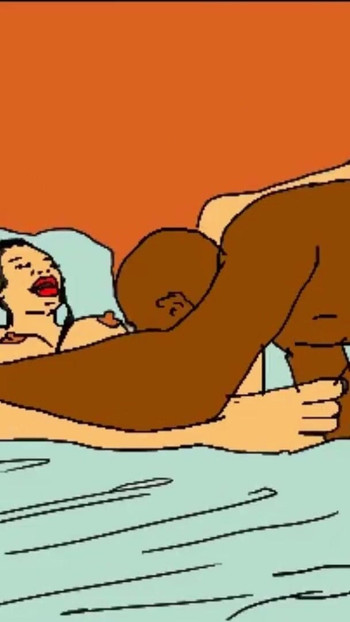 Powerful moment from "EBONY AFRICAN FUCKED BY RANDOM STREET PEDICURIST WITH HUGE COCK"