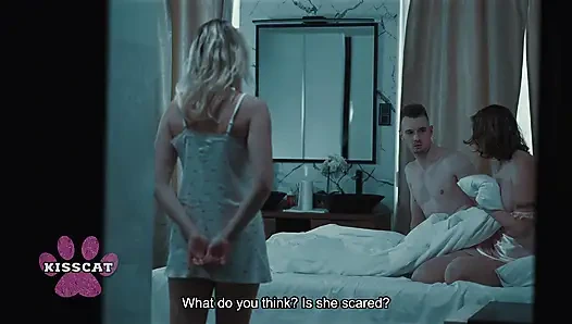 Will Step Dad Fuck and Cum Inside Step Daughter Jessie Ames in Share Bed While Step Mom?