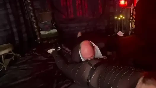 Part 1:- Queen Vampire Turns The Priest into a Cock sucking whore!